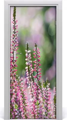 Produktbild von Tulup Türaufkleber 85x205 cm Dekorative Aufkleber Selbstklebend Wasserdichte Tapete Abnehmbar Schlafzimmer Wohnzimmer Wohnkultur - Heather