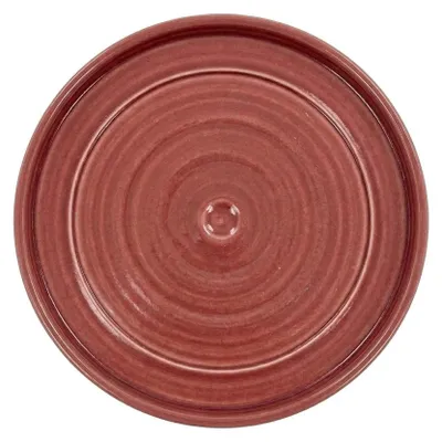 Zdjęcie produktu dla Podstawka pod doniczkę ceramiczna Provencelia Różowy, Ø42 cm x H5 cm, mrozoodporna