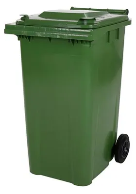 Produktbild von Zweirad Müllgroßbehälter 80 Liter  grün