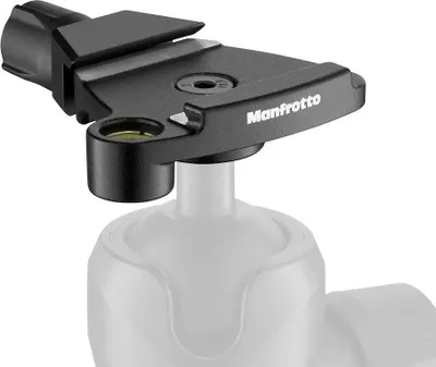 Produktbild von Manfrotto MSQ6T, Montageplatte, Schwarz, Aluminium, 10 kg, 1 Stück(e), MH490BH - MH494 - MH494-BH - MH496-BH - 494RC2 - 496RC2- 498RC2 -498RC4