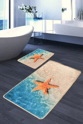 Produktbild von Mijolnir, Stella, Badematten, Mehrfarbig, Polyester, 60 x 100 cm
