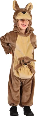 Produktbild von Känguru Babykostüm | Braun - Overall Größe: 80