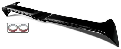 Obrázek produktu pro Zadní spoiler, materiál ABS, vylepšená aerodynamika, lesklá černá barva