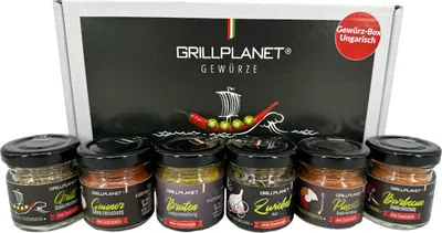 Produktbild von Grillgewürze Geschenkset, Grill Gewürze Geschenk für Vatertag, Geburtstag oder Weihnachten 3036