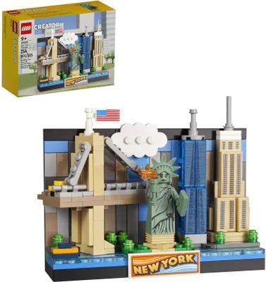 Produktbild von LEGO Creator New York Postcard 40519, Bausatz, 9 Jahr(e), Kunststoff, 253 Stück(e), 271 g