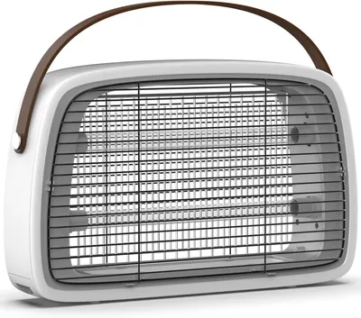 Produktbild von Elektrische Insektenvernichter – Mückenlampen-Fliegenfalle – Schädlingsbekämpfung – 3800 Volt Hochspannung – 37,2 x 22,3 cm – Schwarz