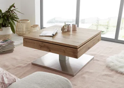 Produktbild von Couchtisch Monrovia | Asteiche | 75x75 | Eichefarben