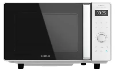 Produktbild von Cecotec 01675, Arbeitsplatte, Solo-Mikrowelle, 25 l, 800 W, Eingebautes Display, LCD