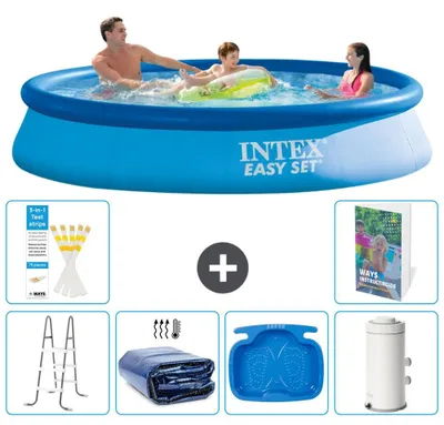 Immagine prodotto di Piscina Easy Set rotonda - 366x76 cm - 7 pezzi  S144