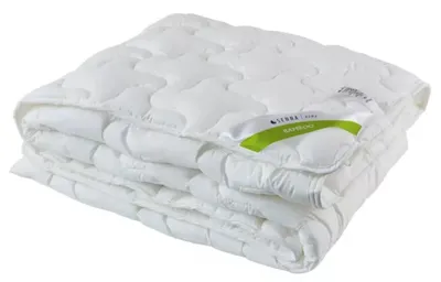 Obrázok produktu pre Letná prikrývka 200x220 BAMBOO Senna Home prírodná, antialergická, vyrobená z bambusu, biela