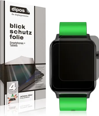 Produktbild von Blickschutzfolie für Judneer 1,4 Zoll Smartwatch matt Schutzfolie Folie Display Schutz dipos