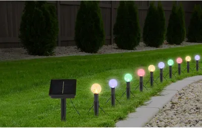 Zdjęcie produktu dla Lampki solarne dogruntowe LED 20x0,06W SOLAR 36352-20 Globo