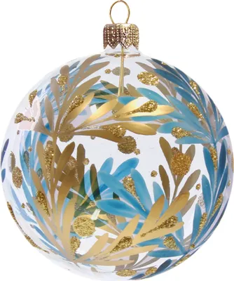 Produktbild von Weihnachtskugel Glas Ästchen