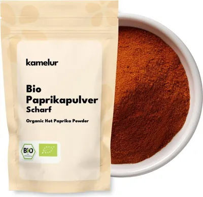 Produktbild von Kamelur® Bio Paprikapulver scharf 250 g