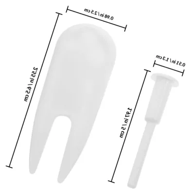 Produktbild von Ersatzset für Yogaball-Stecker, 6 Stück, Kunststoff, Luftstopper für Fitness- und Gymnastikbälle, wiederverwendbar und kompakt