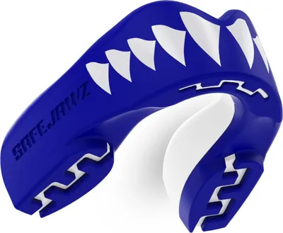 Immagine prodotto di Safejawz Paradenti Extro-Series Shark Blu/Bianco Junior