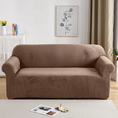 Obrázek produktu pro Elastické potahy na pohovky pro 2-sed - Velbloudí