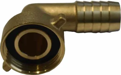 Produktbild von 2/3 Schlauchverschraubung Messing 1" Winkel - 19 mm