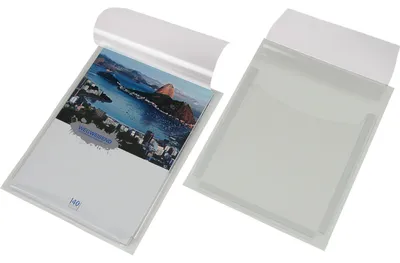 Produktbild von Eichner Dokumentenhüllen selbstklebend A4 transparent