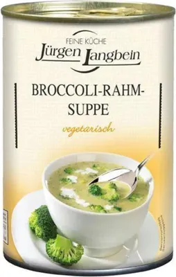Produktbild von Jürgen Langbein Broccoli-Rahm-Suppe, 400ml