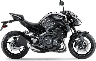 Produktbild von Stompgrip schwarz, Kawasaki Z900, 2017-19 Z900 ZR900D