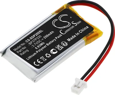 Image de TECHTEK Batterie compatible avec [Dogtra] 202C, 280C, 282C remplace BP37P330