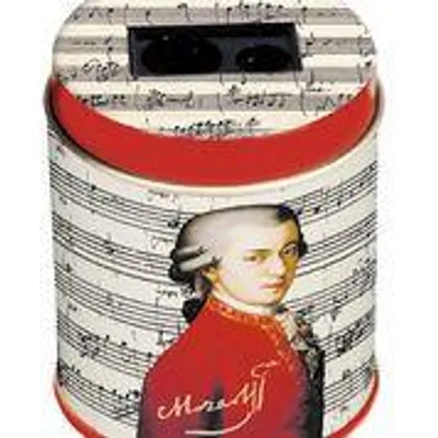 Imagen del producto de Afilador doble en caja de metal Mozart, Fridolin