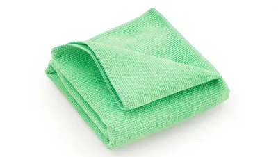 Produktbild von 10 Mikrofaser Hochleistungstücher Platin Farbe Grün
