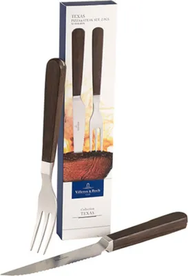 Produktbild von Villeroy & Boch Texas Pizza-/Steakbesteck Set 2tlg.