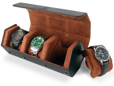 Productafbeelding van Horlogebandje met Opbergdoos voor 3 Horloges