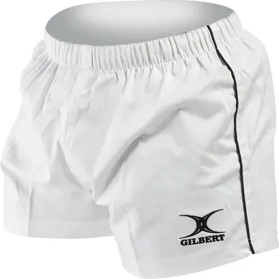 Produktbild von GILBERT Match Rugby-Shorts für Herren - Weiß
