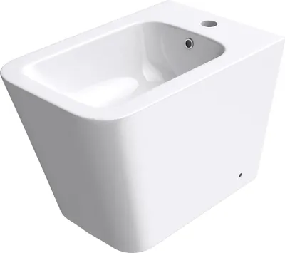 Produktbild von doporro WC-Bidet Düren112 Weiß 55x36x41cm aus Keramik Wand-Bidet mit Überlauf