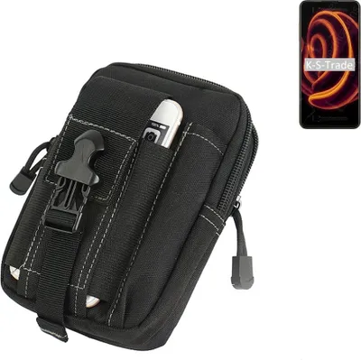 Produktbild von K-S-Trade Gürtel Tasche kompatibel mit Ulefone Armor 10 Gürteltasche Holster Schutz Hülle Handy Hülle Smartphone outdoor Handy-Hülle schwarz