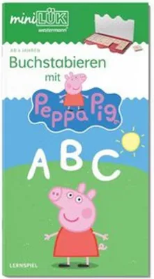 Produktbild von miniLÜK. Kindergarten/Vorschule Buchstabieren mit Peppa Pig