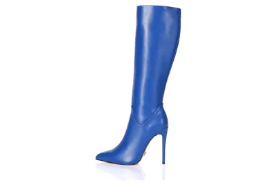 Produktbild von Giaro Stiefel in Übergrößen Blau  MILA BLUE MATTE große Damenschuhe