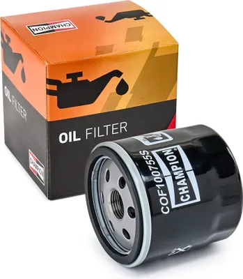 Produktbild von Ölfilter CHAMPION COF100755S Anschraubfilter für FORD Fiesta Mk6 Schrägheck (JA8, JR8) FOCUS III Turnier Fiesta Mk5 Schrägheck (JH1, JD1, JH3, JD3)