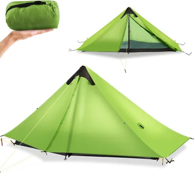Productafbeelding van Ultralichte campingtent New LanShan voor buiten, 2 personen, voor kamperen, backpacken en wandelingen