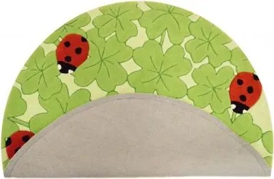 Obrázek produktu pro Dětský koberec Ladybug kruh (⌀ 150 cm)