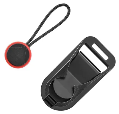 Produktbild von Kameragurt mit Schnellverschluss, Kameraband für spiegellose Kameras, universelle Verbindungsschlaufe (schwarz)