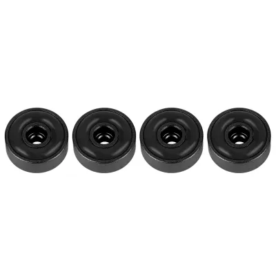 Image de 4PCS 20*8mm Aluminum Alloy Amplifier Feet Shock Absorber Amplifier Pads Feet Black