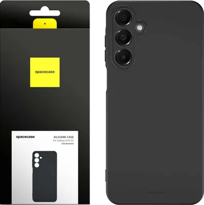 Immagine prodotto di SPACECASE Custodia in silicone per Galaxy A16 5G Nero