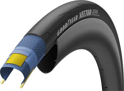 Imagen del producto de Neumático Goodyear Vector 4seasons, 60 TPI, TLR (Tubeless Ready), 700c x 30, color . Neumático de carretera 700C x 30, color