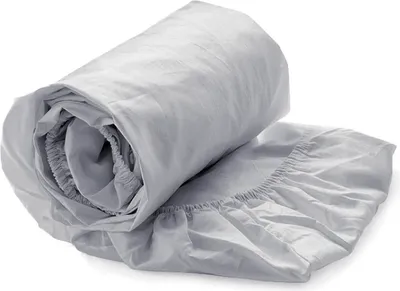 Productafbeelding van Elementi spreihoes voor boxspring, 90x200+40 cm. Kleur: Glacier Grey