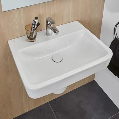 Produktbild von Villeroy & Boch O.novo Waschtisch 60 x 46 cm ohne Überlauf, 1 Hahnloch