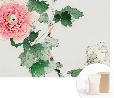 Produktbild von Fototapete - Wandbilder für Wohnzimmer - 208x146 cm - Dekorative Wandfolie - Modernes Design für Wanddekoration - Tapeten für Innenräume - Florale Subtilität