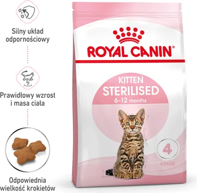 Zdjęcie produktu dla ROYAL CANIN Kitten Sterilised 3,5kg