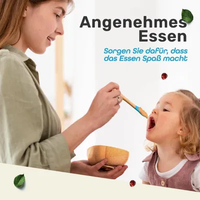 Image de Petit renard Set de cuillères et ventouses pour enfants - en silicone et bambou