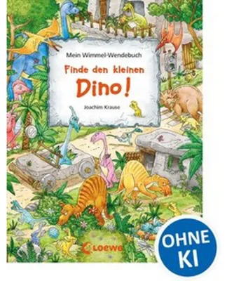 Immagine prodotto di Mein Wimmel-Wendebuch - Finde den kleinen Dino! / Finde das