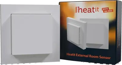 Produktbild von Externer Raumfühler Weiß RAL9003 für Multireg/Thermostate