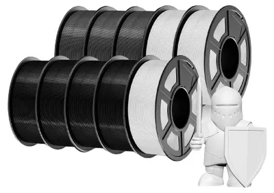 Produktbild von 3D-Drucker-Filament, hohe Zähigkeit, einfach zu verwenden, PETG 4BK3WT3GY